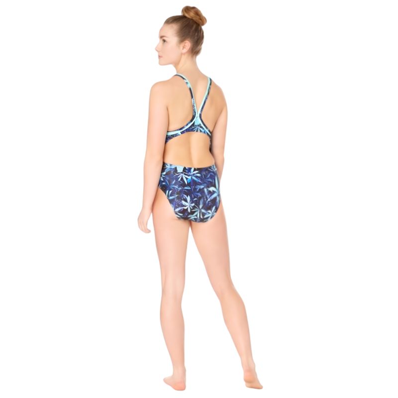 Maru - Coconut Grove Ace Back Ladies Swimsuit - Aqua