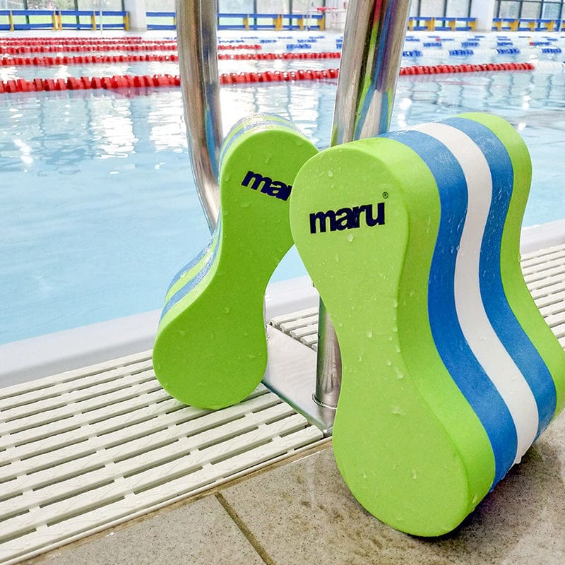 Maru - Pull Buoy Lime/Blue/White