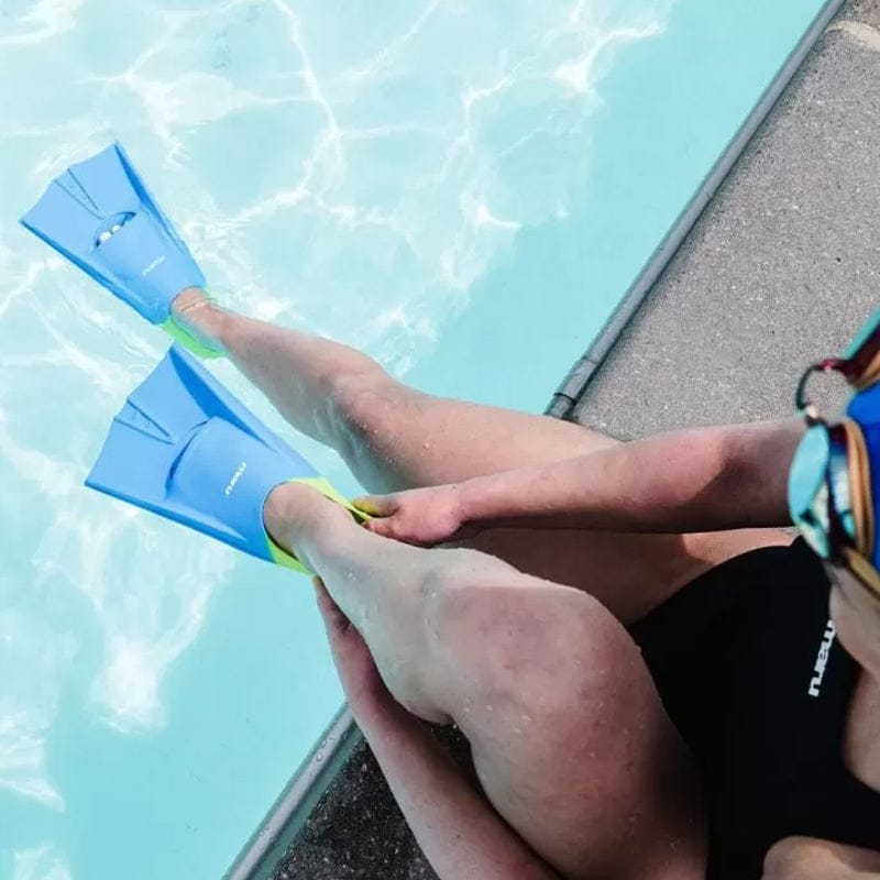 Maru - Short Blade Fins - Blue/Lime