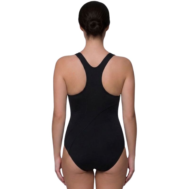 Maru - Strike Pacer Hydro Back Ladies Swimsuit - Black/Pink