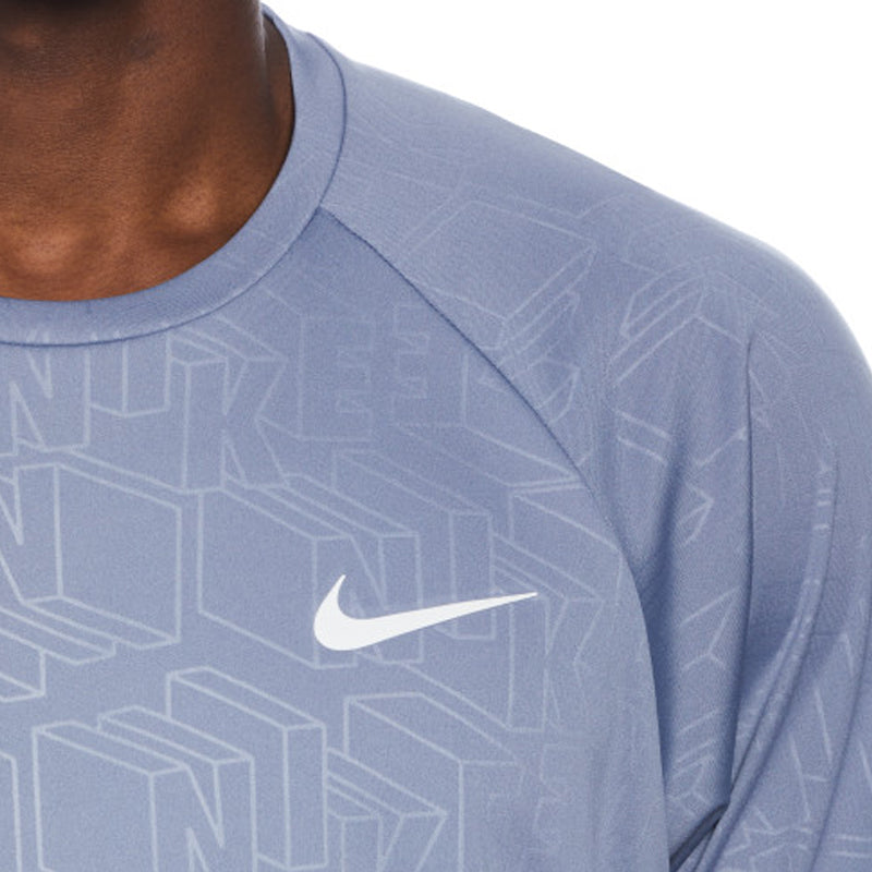 Nike - Blocks Short Sleeve Hydroguard (Ashen Slate)