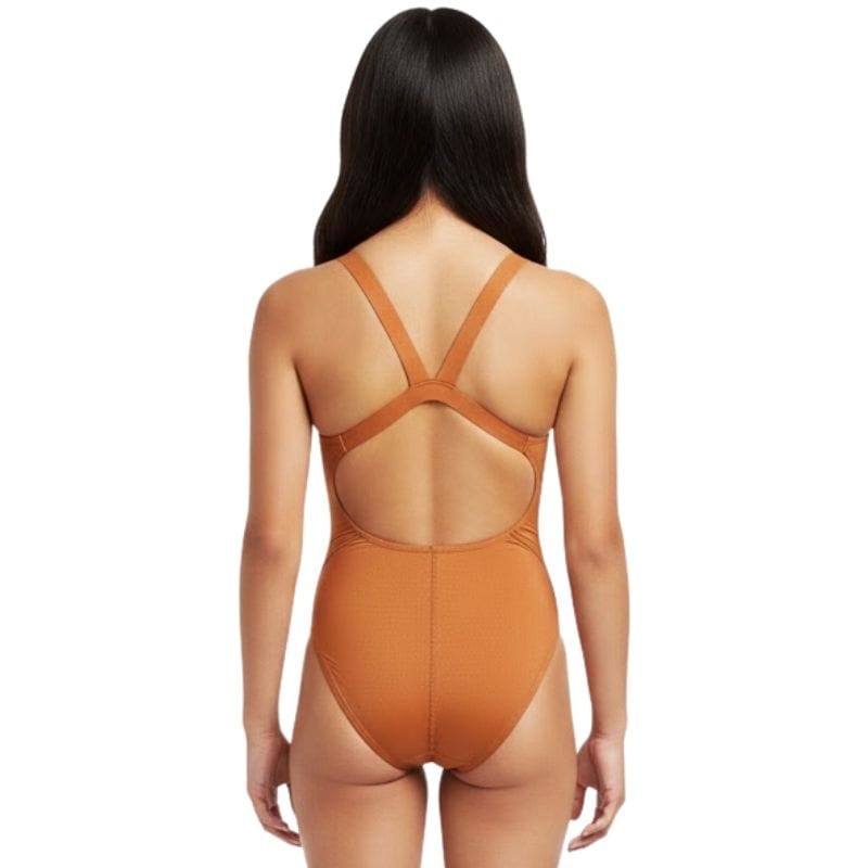 Nike - Girl's Essential Fastback One Piece (Bright Citrus)