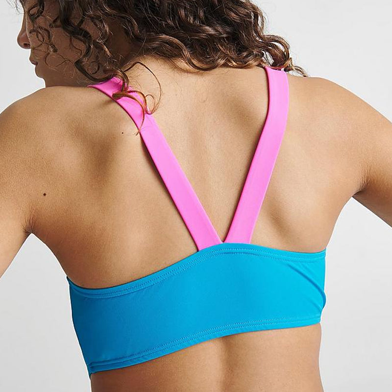 Nike - Girls' Shred Camo Asymmetrical Monokini (Blue Lightning)