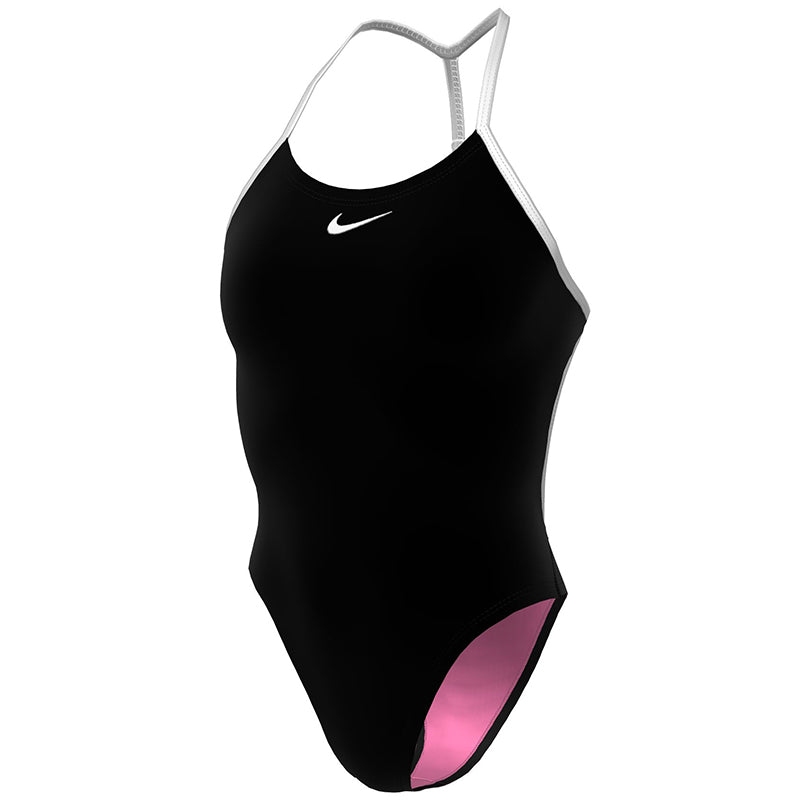 Nike - Hydrastrong Solid Women's Adjustable T-Back One Piece (Black)