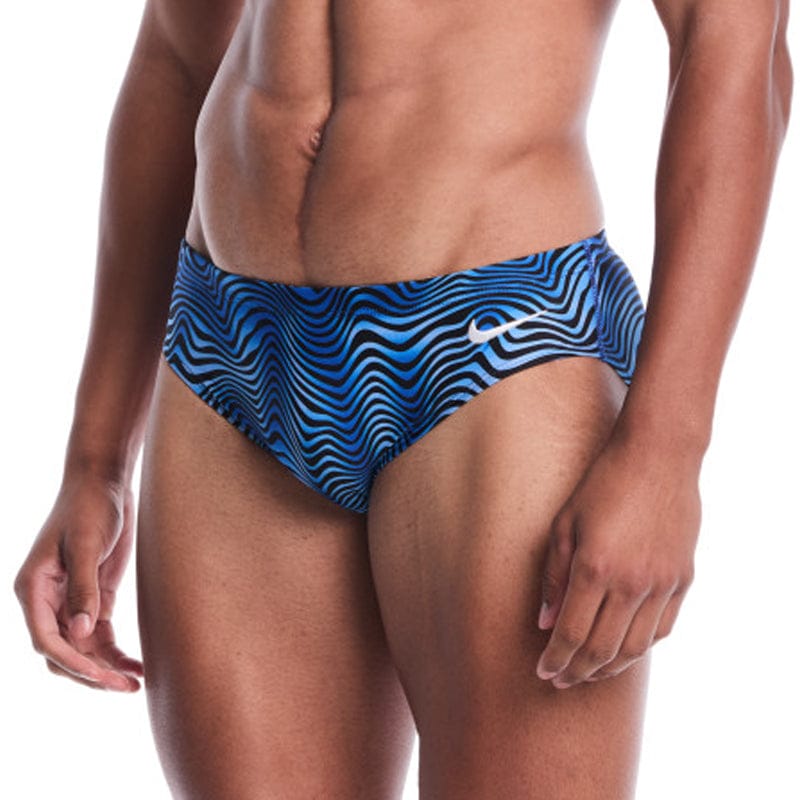 Nike - Hydrastrong Water Stripe Men's Brief (Game Royal)