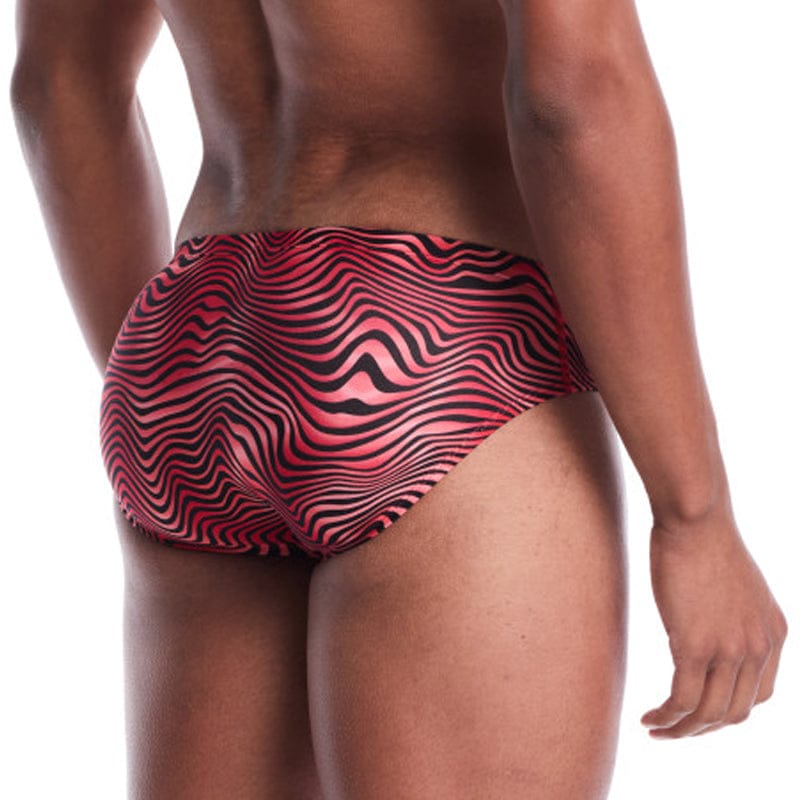 Nike - Hydrastrong Water Stripe Men's Brief (University Red)