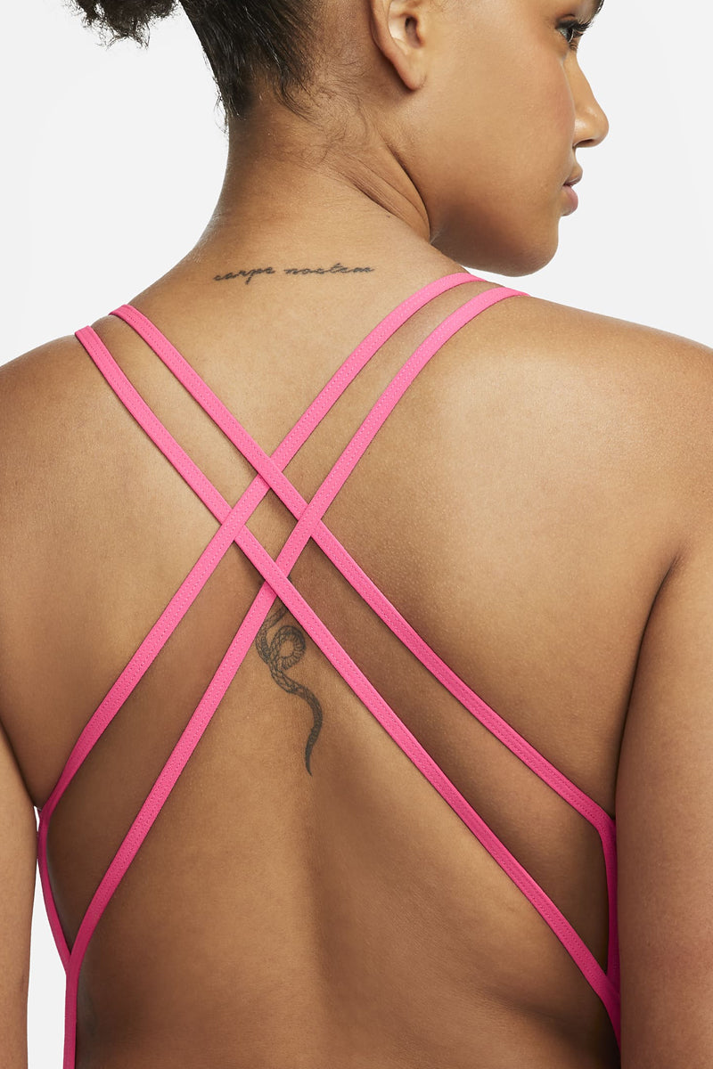 Nike - Solid Hydrastrong Spiderback One Piece (Hyper Pink)