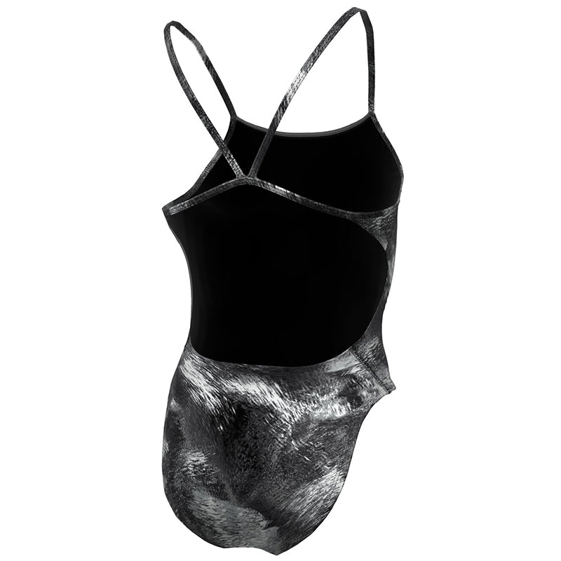 Nike - Swim Watercolor Women's Cutout One Piece (Black)