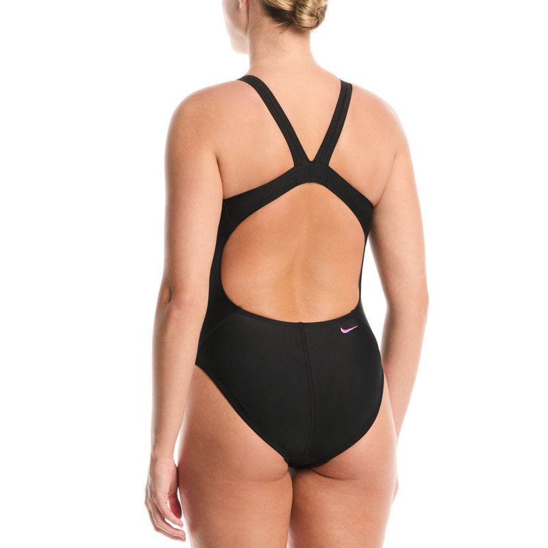 Nike - Swim Women's Logo Fastback One Piece (Bright Violet)