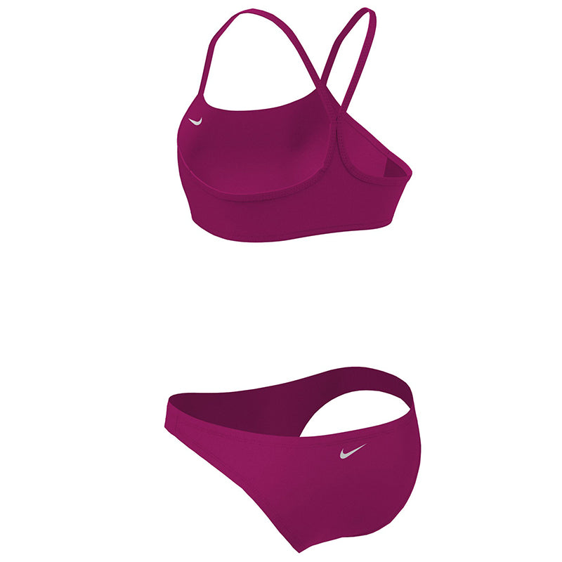 Nike - Women's Essential Racerback Bikini Set (Fireberry)