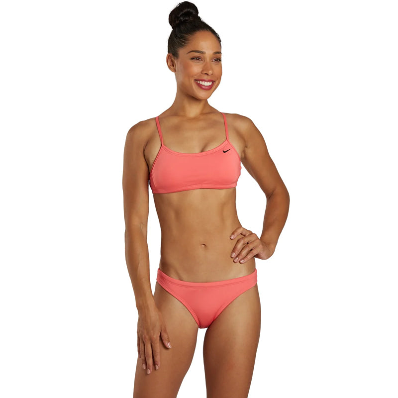 Nike Women's Essential Racerback Bikini Set (Sea Coral) – Aqua