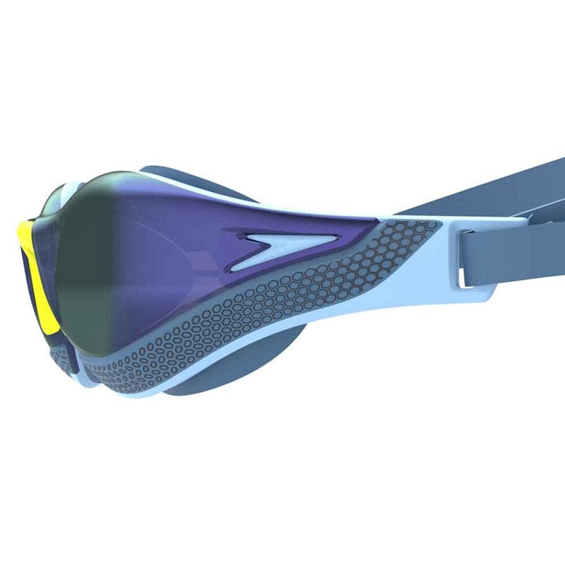 Speedo - Adult Fastskin Pure Focus Mirror Goggles - Blue/Smoke/Grey