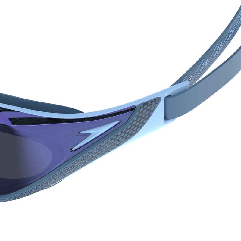 Speedo - Adult Fastskin Pure Focus Mirror Goggles - Blue/Smoke/Grey