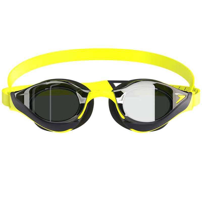 Speedo - Adult Fastskin Pure Focus Mirror Goggles - Yellow/Smoke/Silver