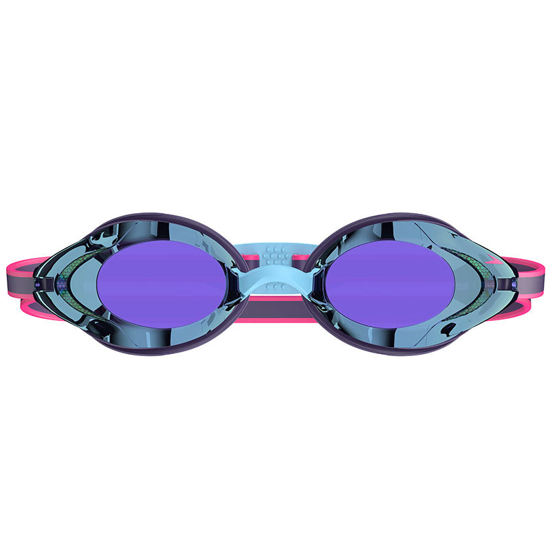 Speedo - Adults Vanquisher 3.0 Mirror Goggles - Acai Purple/Smoke/Iris Mirror