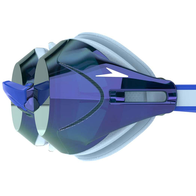 Speedo - Adults Vanquisher 3.0 Mirrored Goggle - Sky/Cobalt/Iris