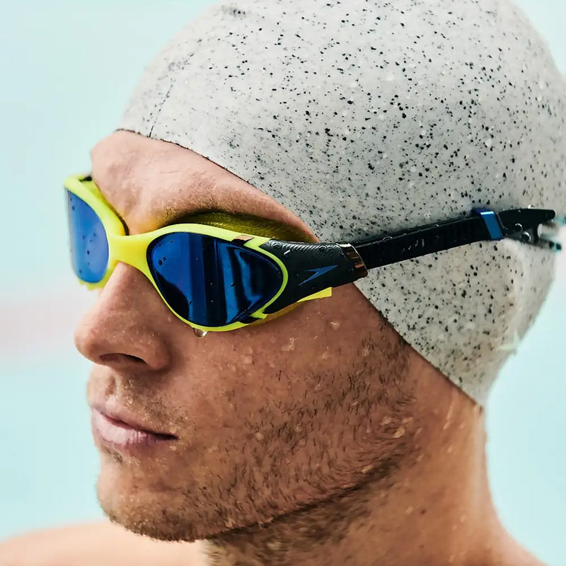 Speedo - Biofuse 2.0 Mirror Goggles - Yellow/Smoke