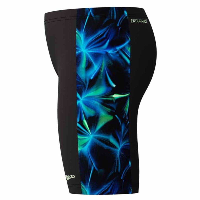 Speedo - Boys' Digital Panel Jammer - Anthracite/Pale Clover
