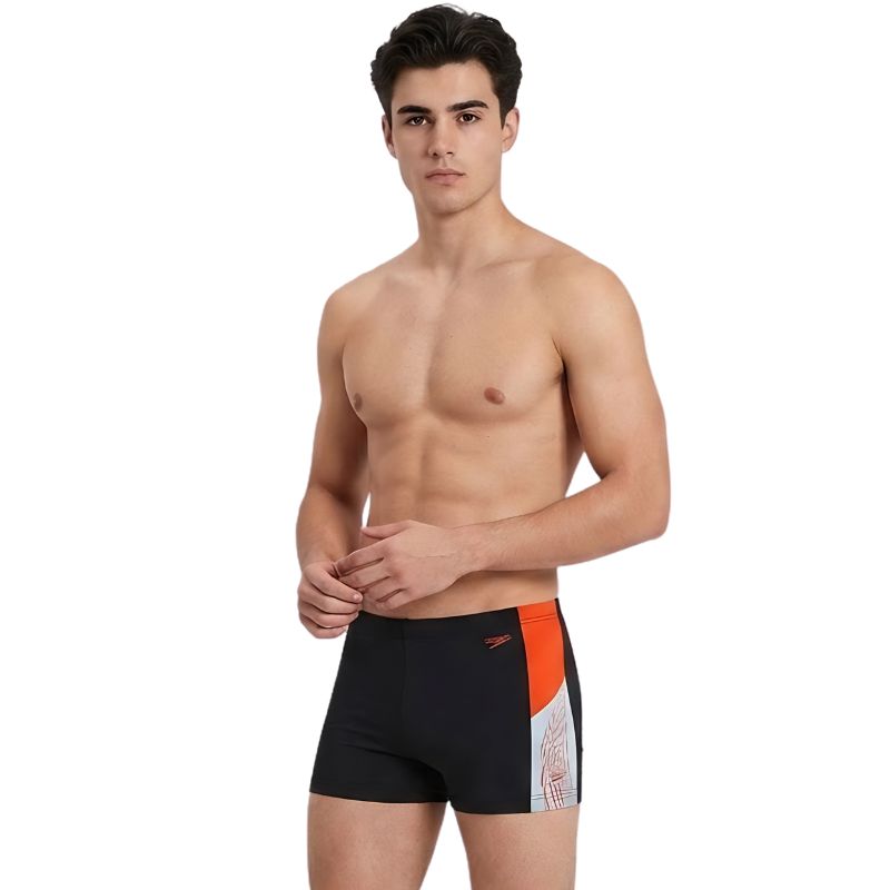 Speedo - Boys' Dive Aquashort - Black/Red