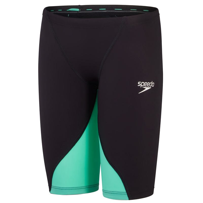 Speedo - Boys' Fastskin LZR Ignite Jammer - Black/Green
