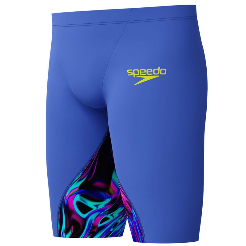 Speedo - Boys' Fastskin LZR Ignite Jammer - Blue/Pink