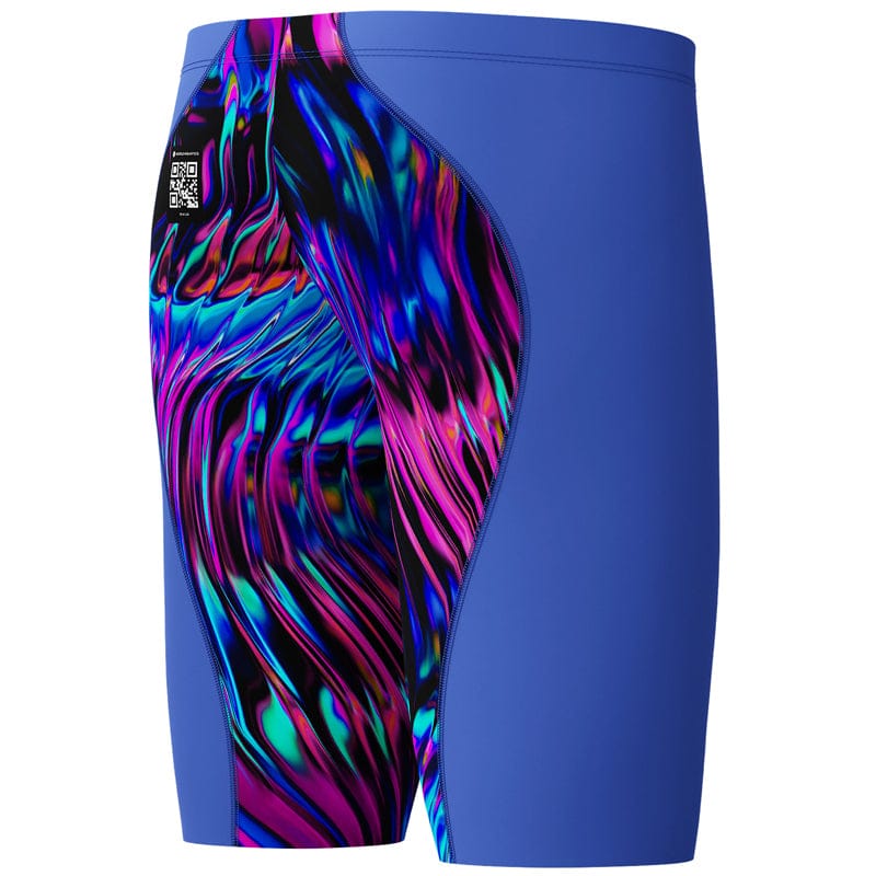 Speedo - Boys' Fastskin LZR Ignite Jammer - Blue/Pink