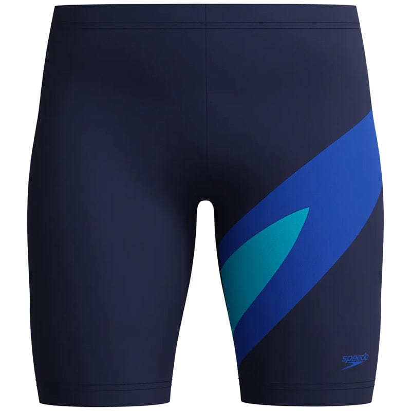 Speedo - Boys' Hyperboom Jammer - Peacoat/Deep Sapphire