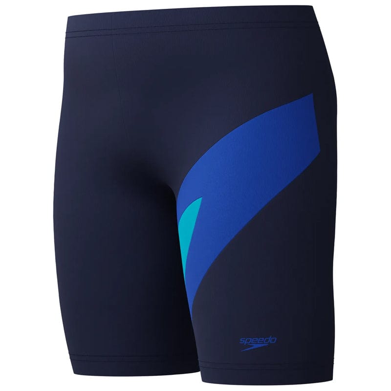 Speedo - Boys' Hyperboom Jammer - Peacoat/Deep Sapphire