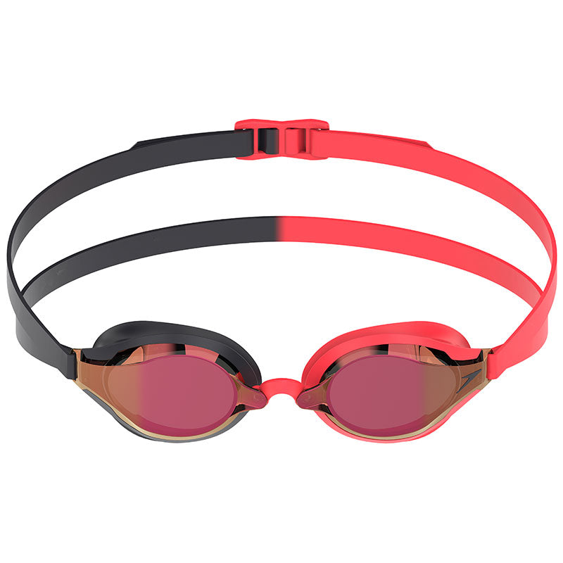 Speedo - Fastskin Speedsocket 2 Mirror Goggles - Black/Smoke/Crimson Mirror