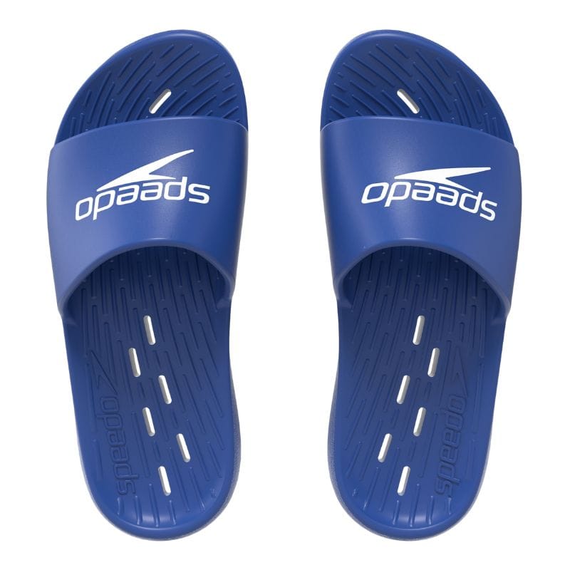 Speedo - Junior Slides - Navy/White