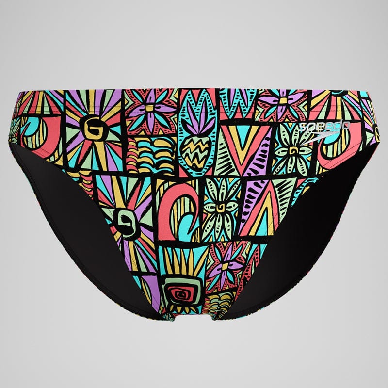 Speedo - Mens Beachstar Print 2" Brief - Neon Violet