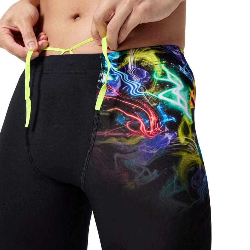 Speedo - Men's Club Training Printed Jammer - Static Volta/Black