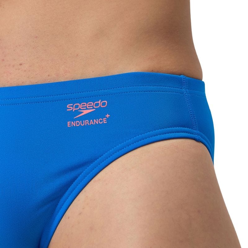 Speedo - Men's Club Training Solid Brief - Lagoon Blue