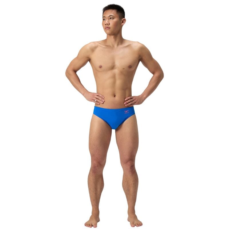Speedo - Men's Club Training Solid Brief - Lagoon Blue