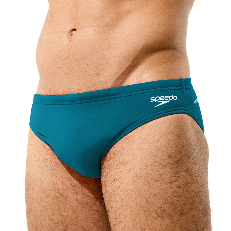 Speedo - Men's Endurance+ Logo 2.5" Brief - Teal Abyss