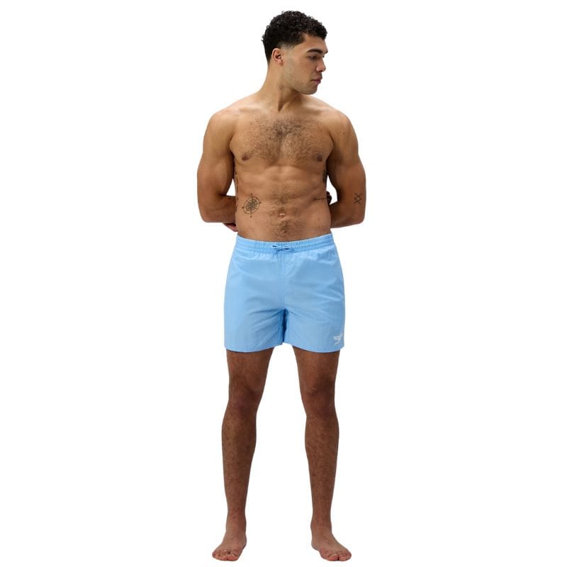 Speedo - Men's Essential Solid 40cm Swim Shorts - Light Blue