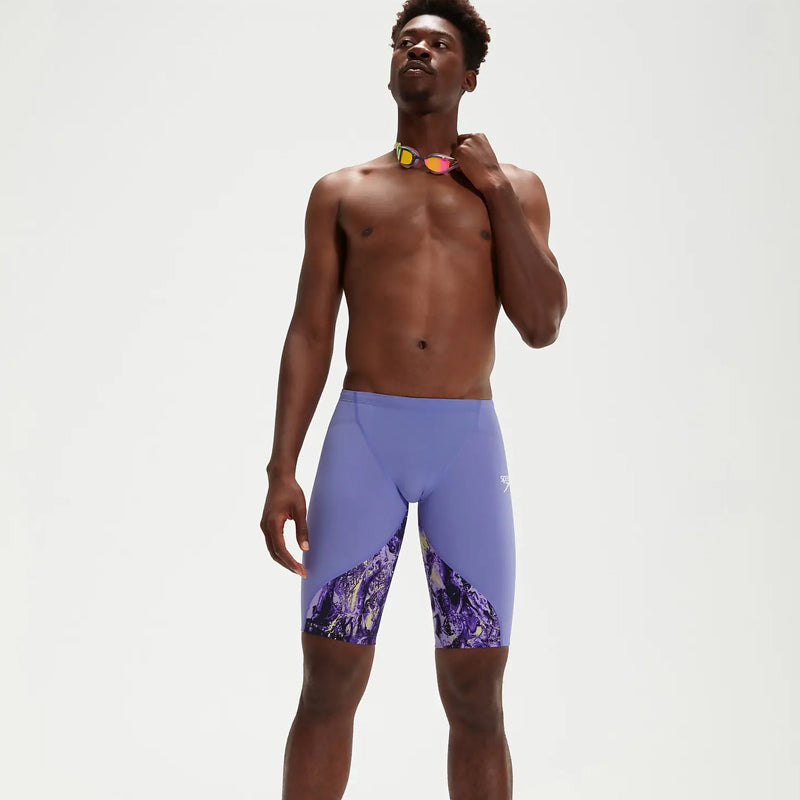 Speedo - Men's Fastskin LZR Ignite Jammer - Purple/Green