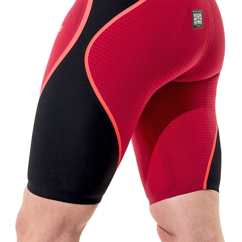 Speedo - Men's Fastskin LZR Pure Intent 2.0 Jammer - Regal Red/Black/Flare Ml