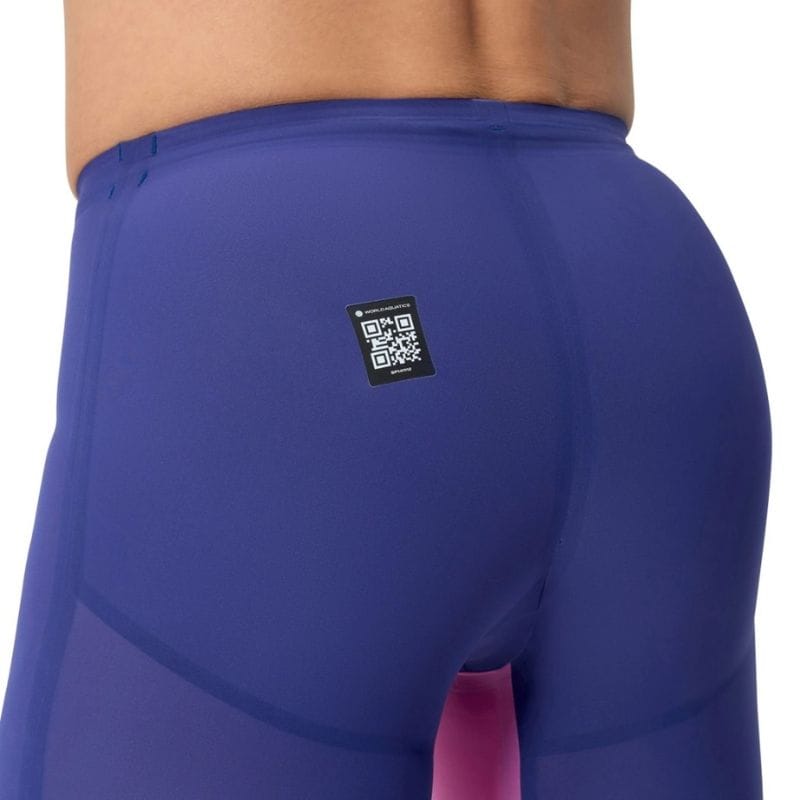 Speedo - Men's Fastskin LZR Pure Valor 2.0 High Waisted Jammer - Noble Navy/Jelly