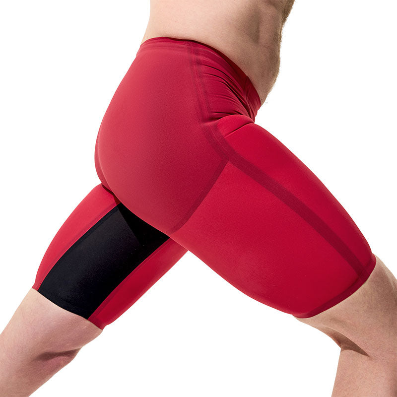Speedo - Men's Fastskin LZR Pure Valor 2.0 High Waisted Jammer - Regal Red/Black Ml