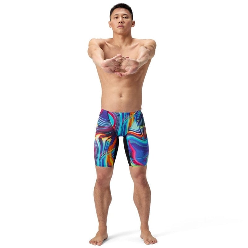 Speedo - Men's Fastskin LZR Pure Valor 2.0 Jammer - Black/Molten Blur