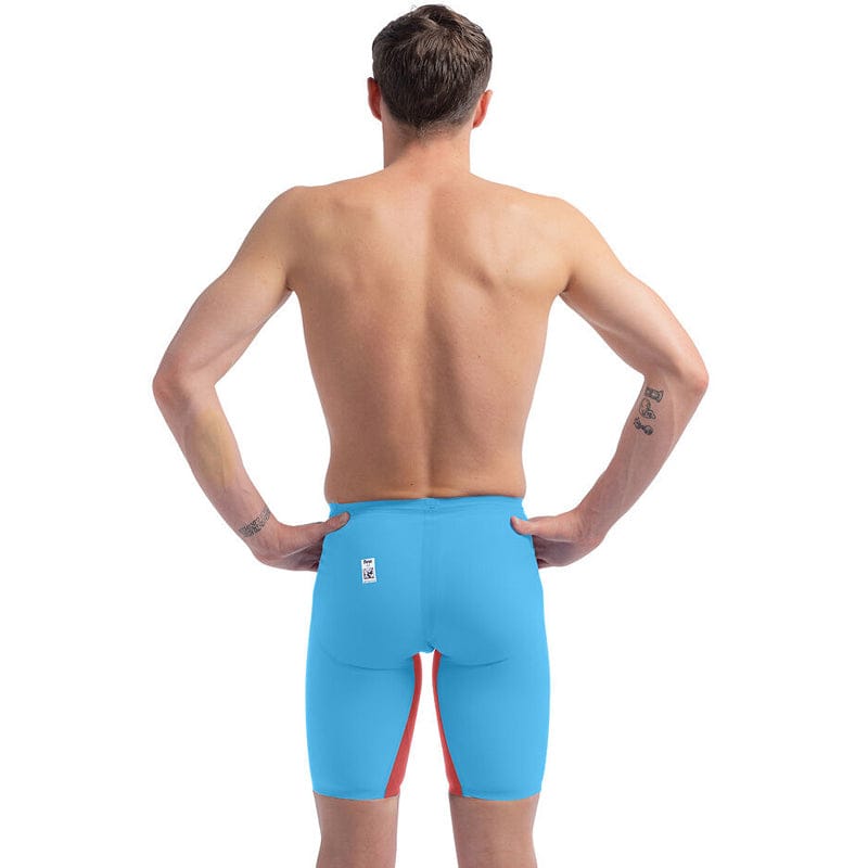 Speedo - Men's Fastskin LZR Pure Valor 2.0 Jammer - Blue/Red