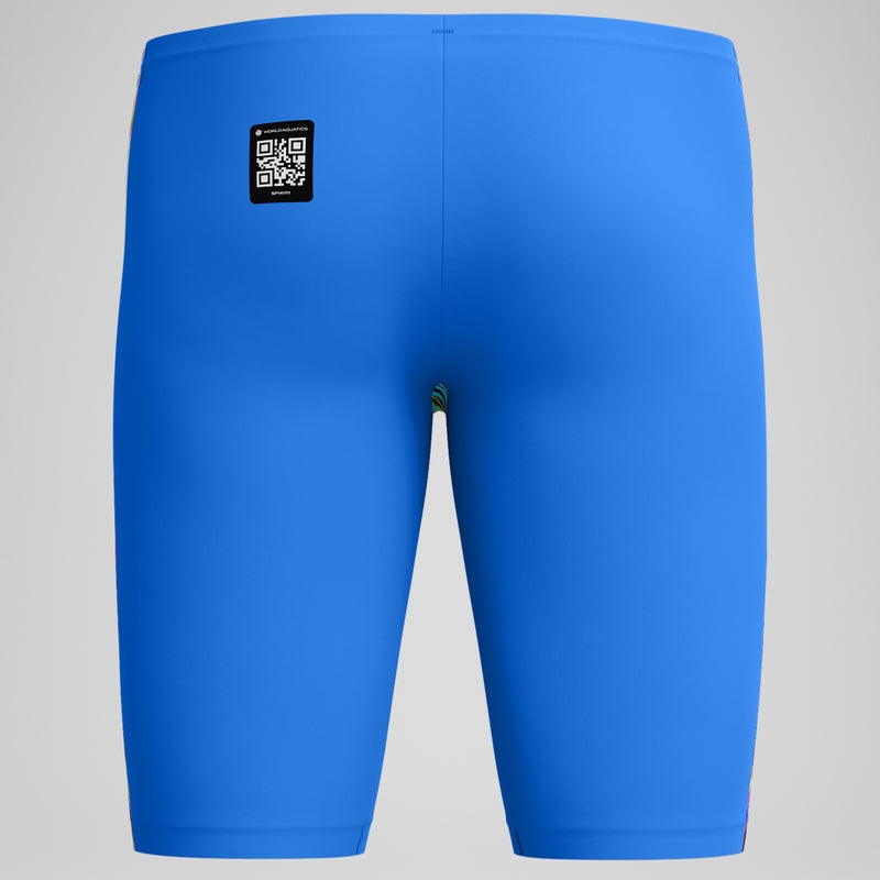 Speedo - Men's Fastskin LZR Pure Valor 2.0 Jammer - Dark Blue/Pink