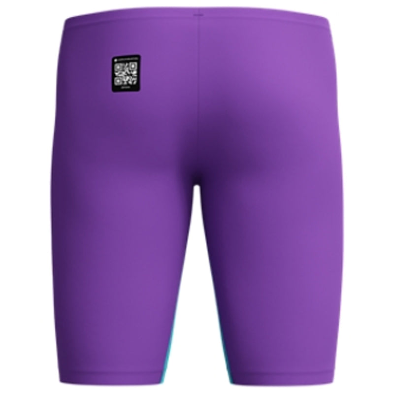 Speedo - Men's Fastskin LZR Pure Valor 2.0 Jammer - Galaxy Grape/Mayan Blue