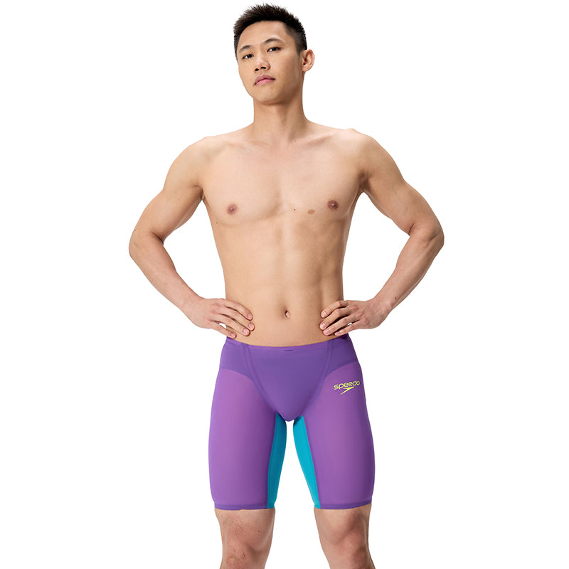Speedo - Men's Fastskin LZR Pure Valor 2.0 Jammer - Galaxy Grape/Mayan Blue