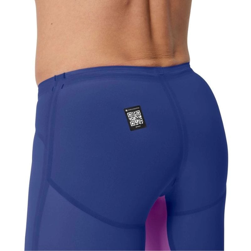 Speedo - Men's Fastskin LZR Pure Valor 2.0 Jammer - Noble Navy/Jelly