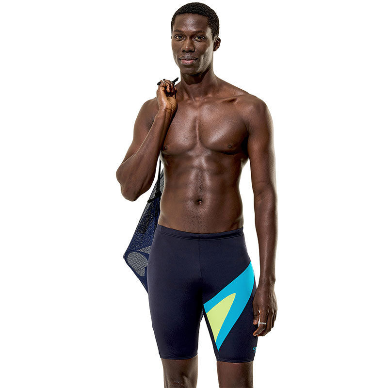 Speedo - Mens HyperBoom Jammer - Anthracite/Hyper Teal