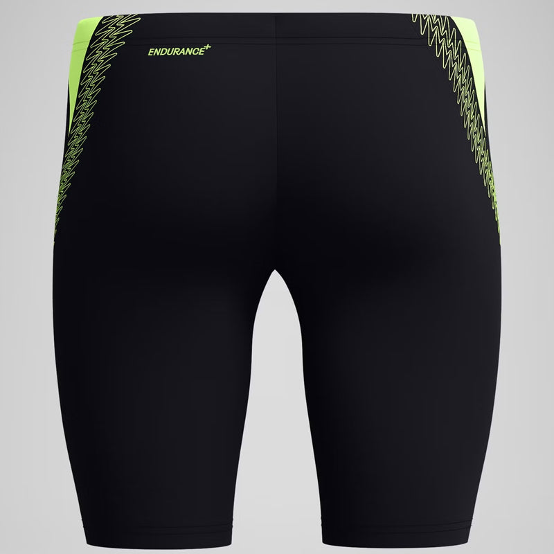 Speedo - Mens Hyperboom Splice Jammer - Black/Yellow