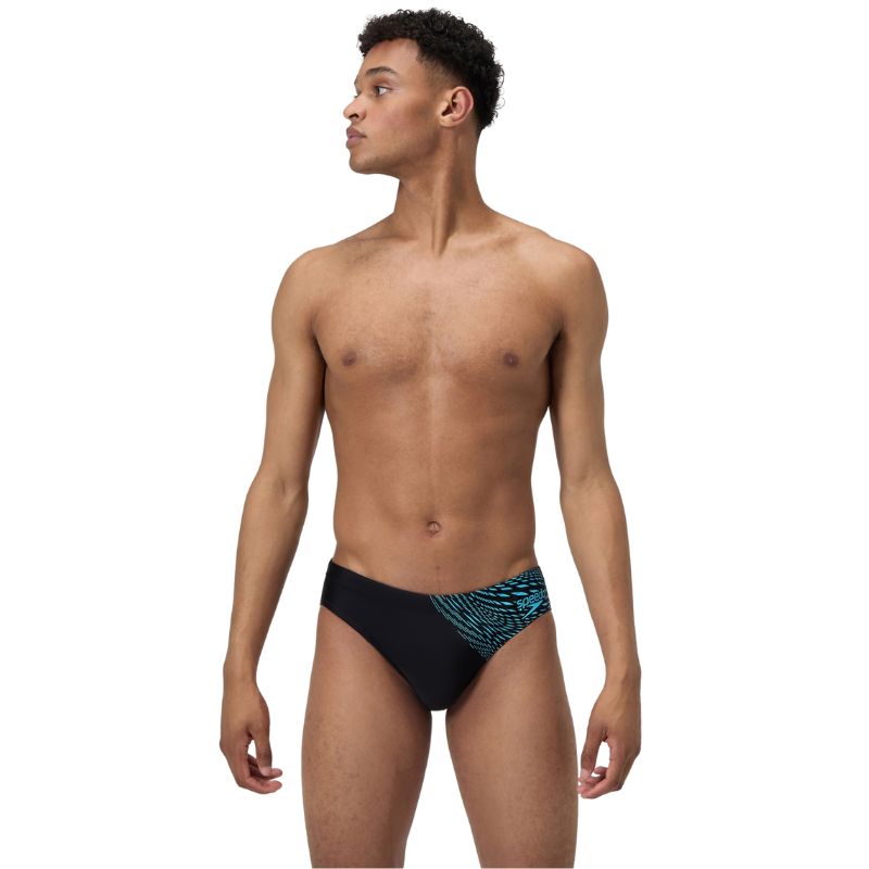 Speedo - Men's Medley Logo 7cm Brief - Picton Blue