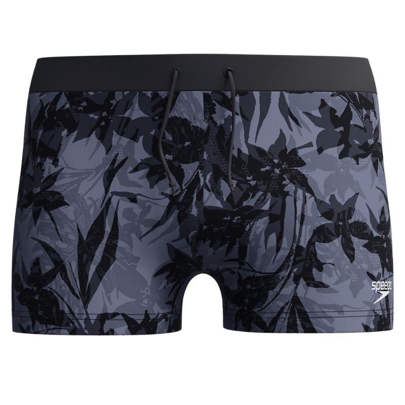 Speedo - Men's Valmilton Allover Aquashort - Coin Grey